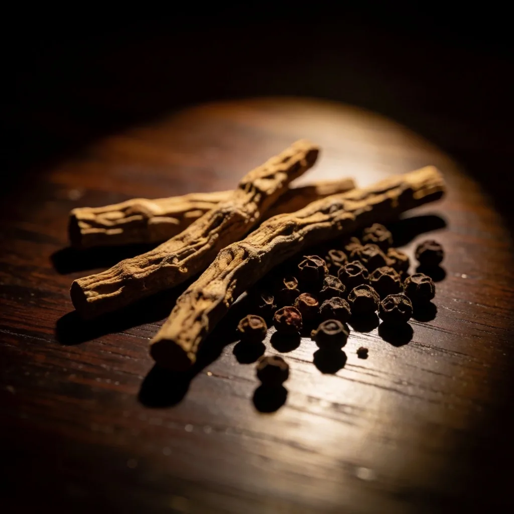Dark botanical macro photography